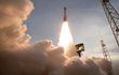 Foto cedida por la NASA del lanzamiento de la cápsula de Boeing. (AFP)