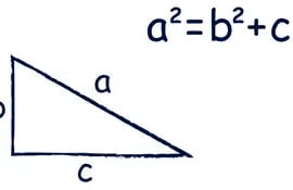 Resuelve los siguientes problemas aplicando el teorema de Pitágoras.