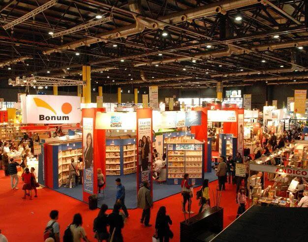 Vista de una edición de la Feria del Libro en Buenos Aires.