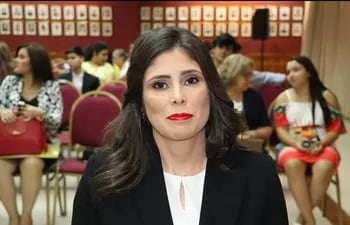 La exjueza Lourdes Margarita Sanabria, procesada y destituida por intentar cobrar el triple de lo establecido para una constitución judicial.