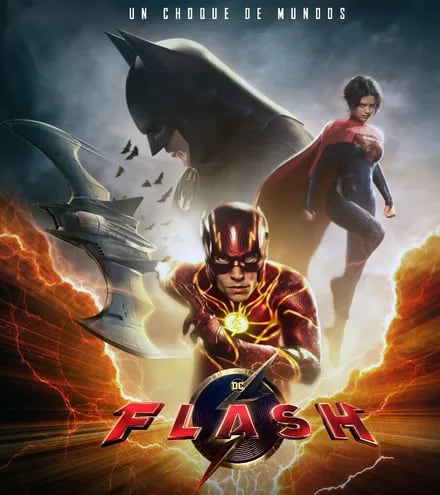 Flash estará en todos los cines desde este jueves.