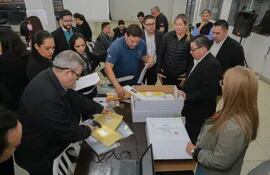 Ayer se realizó la auditoría judicial de los materiales, útiles, documentos electorales y el software de votación y escrutinio a ser utilizados en los comicios de Pedro Juan.