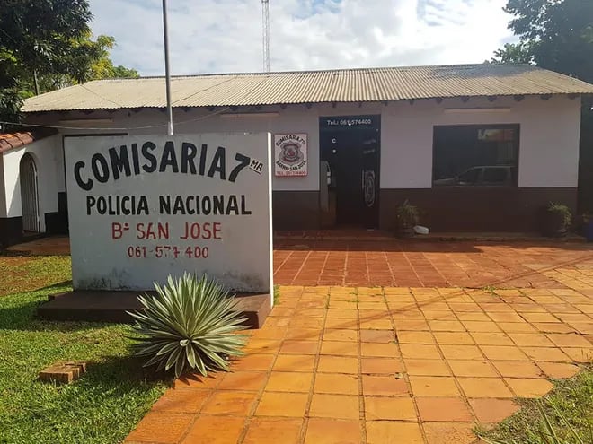 Los policías investigados cumplían funciones en la comisaría 7ª del barrio san José de Ciudad del Este.