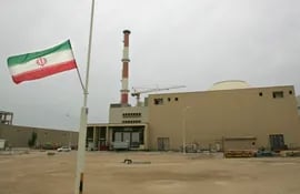 El edificio del reactor de la planta nuclear de Bushehr, en Irán.
