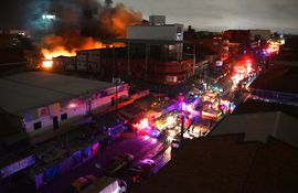 incendio Mercado 4 Asunción