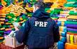 La Policía Rodoviaria Federal incautó 195 toneladas de drogas el año pasado en el Estado de Paraná.