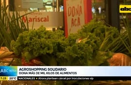 Agroshopping dona más de 1.000 kilos de alimentos para familiares de internados