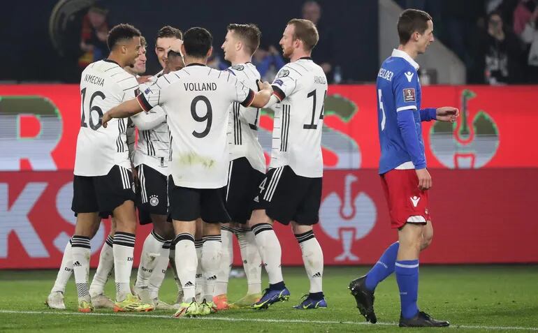 Alemania goleó a Liechtenstein