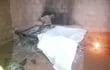 El cuerpo calcinado fue encontrado encima de la cama en el interior de una vivienda.