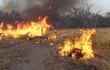 Los fuertes vientos desataron nuevos incendios en territorio paraguayo.