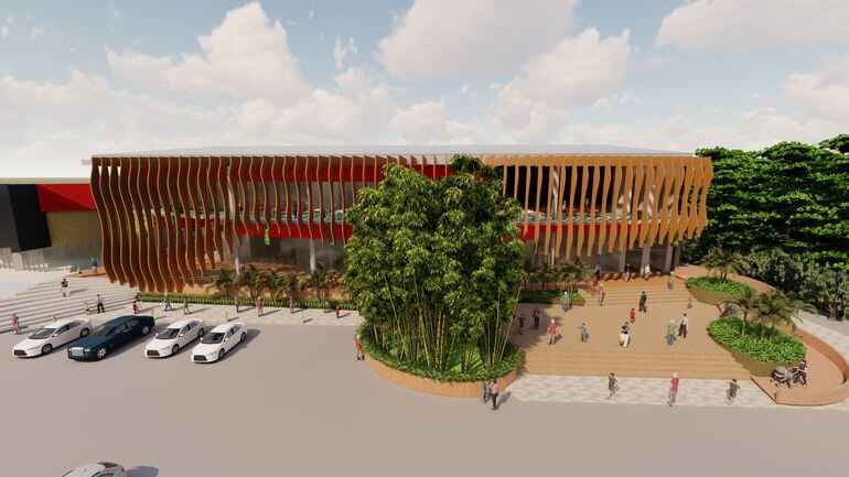 La inauguración de Estación Los Jardines está prevista para mayo de 2022, en Luque.