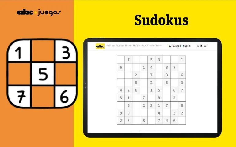 Disfrutá y mejorá tus habilidades de razonamiento con los Sudokus online de ABC Color.