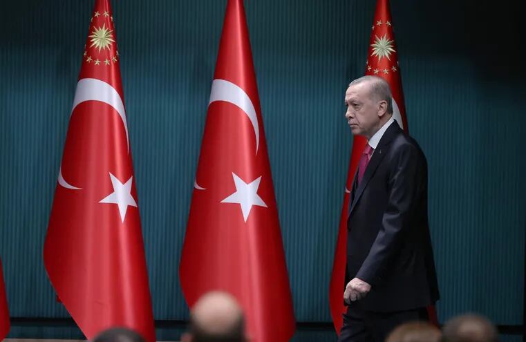 El presidente de Turquía, Recep Tayyip Erdogan, buscará su reelección en los comicios venideros.
