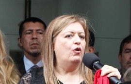 Sandra Raquel Quiñónez Astigarraga, fiscala general del Estado.