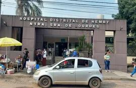 Hospital distrital de la localidad de Ñemby.