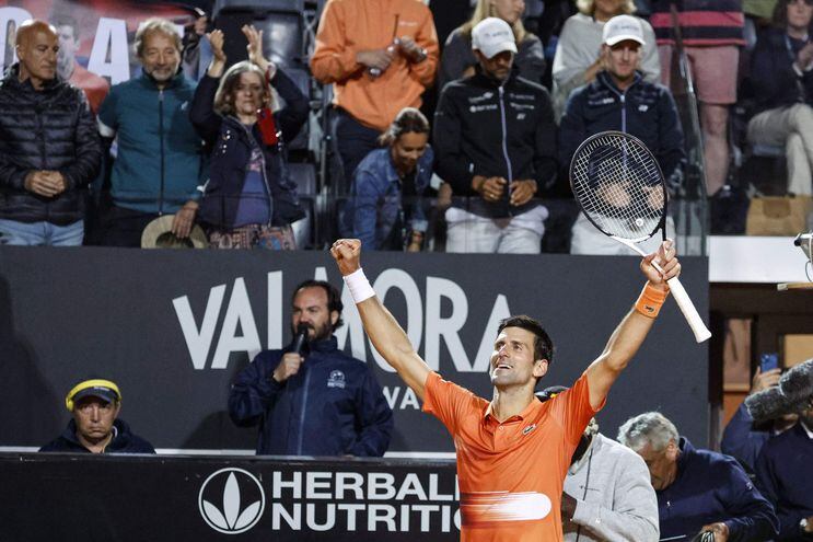 Novak Djokovic jugará la final en el torneo de Roma
