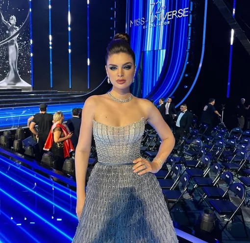¡Diosa paraguaya! Nadia Ferreira lució así de espléndida en el certamen Miss Universo 2023, donde formó parte del jurado.