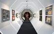 Vista de la sala de "2001: Odisea del espacio" que forma parte de la exposición sobre Stanley Kubrick que se habilita hoy en el Círculo de Bellas Artes de Madrid, España.