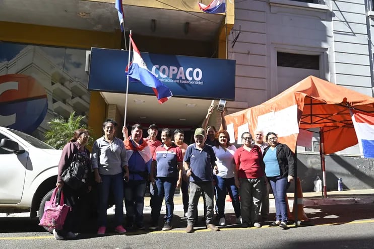 Funcionarios de Copaco se movilizaron el martes último.