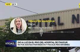 Video: Dio a luz en el piso del hospital de Itauguá
