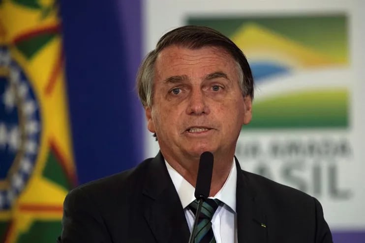 En imagen, el presidente de Brasil, Jair Bolsonaro.