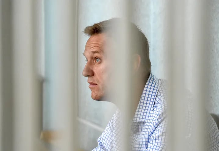 Alexei Navalni, líder opositor ruso muerto en prisión.