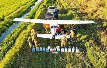 Cinco capturados con cocaína en pista clandestina de Misiones