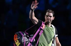 Matemáticamente, el tenista español Rafael Nadal quedó fuera del Masters ATP de Turín, en Italia.