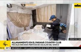 Guardias tendrían un “convenio” para alertar sobre allanamientos en el Paraná Country Club