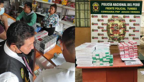 Cayó en Perú una carga de cigarrillos paraguayos de contrabando