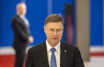 El vicepresidente de la Comisión Europea (CE) y responsable de Comercio, Valdis Dombrovskis