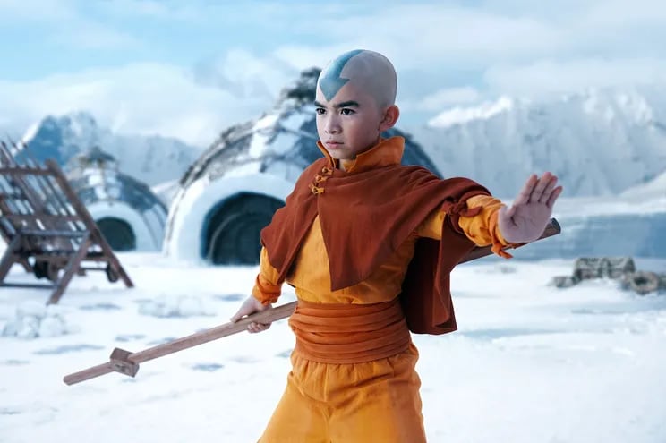 Avatar la leyenda de Aang Netflix serie