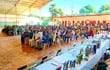 Importante cantidad de asistentes en el Festival del Libro Caazapeño y la Lectura que se realizó en el tinglado municipal de San Juan Nepomuceno.