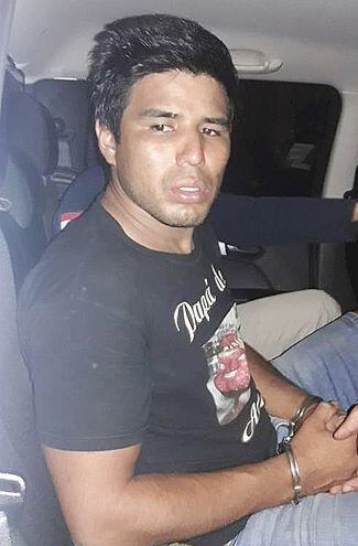 Paulo Sergio Samudio Sanabria, detenido.