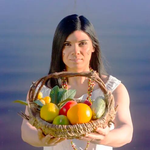 La cantante argentina Vanina Rivarola en una de las imágenes promocionales de su sencillo “India”, que anticipa su próximo disco.