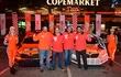 Diego Fabiani, Víctor Galeano, Blas Zapag y Federico García, tripulantes de los dos Skoda Fabia R5 que conforman el Supra Rally Team que disputará la edición 47 del Transchaco Rally 2022..