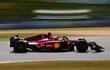 El piloto monegasco de Ferrari, Charles Leclerc, durante los terceros entrenamientos libres del Gran Premio de España de Fórmula 1.
