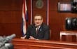 El ministro de la Corte Antonio Fretes fue salpicado por presuntos casos de corrupción.