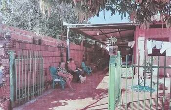 La vivienda materna de Adorno se encuentra en Ypané.
