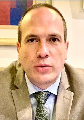 Abogado Marcio Battilana, defensor de Alberto Antebi, presunta víctima de Ramón González Daher.