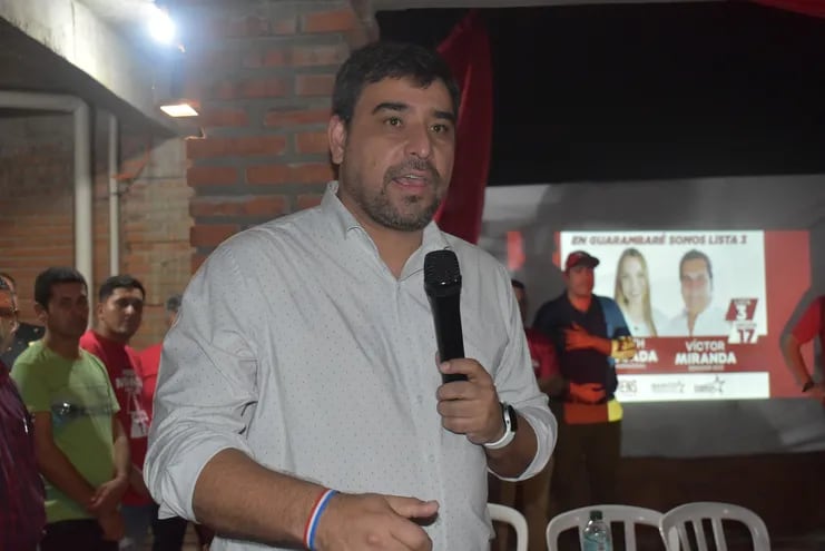 Gustavo Arias, exconsejero de IPS que pidió su comisionamiento a la Junta Municipal de Asunción.