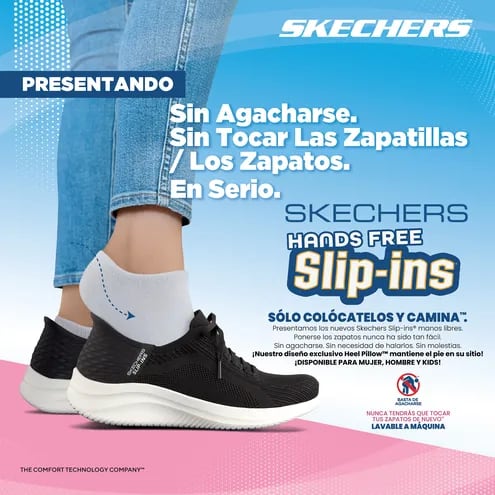 Kemsa representa en nuestro país las zapatillas Skechers.