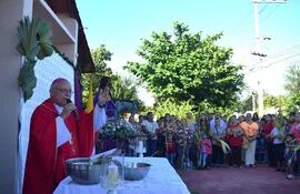 El obispo de Carapeguá, monseñor Celestino Ocampo, exhortó a servir con humildad  al prójimo.