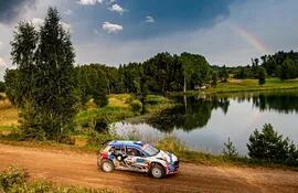 Zaldívar cerró el Rally de Estonia en el séptimo lugar en la WRC3