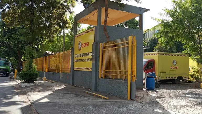 Imagen ilustrativa: instalaciones de la fábrica de Ochsi en San Lorenzo.