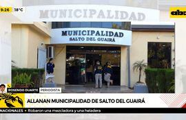 Allanan Municipalidad de Salto del Guairá