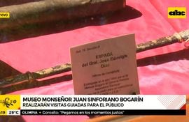Invitan a visitar el museo Monseñor Juan Sinforiano Bogarín