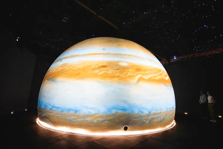 Imágenes del planetario del Museo de Ciencias (MuCi).