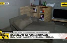 23 paraguayos que fueron rescatados