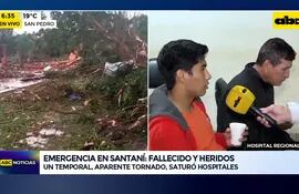 Video: Hospital Regional de Santaní quedó saturado tras temporal